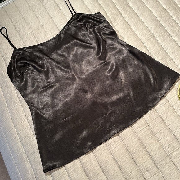 Elie Tahari Tops - NEW Elie Tahari black satin cami top, Nordstrom exclusive
